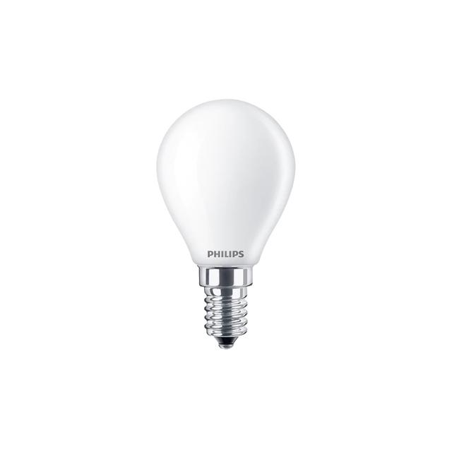 Philips E14-lampa 40W 2200-2700K 470lm Dimbar Frostad