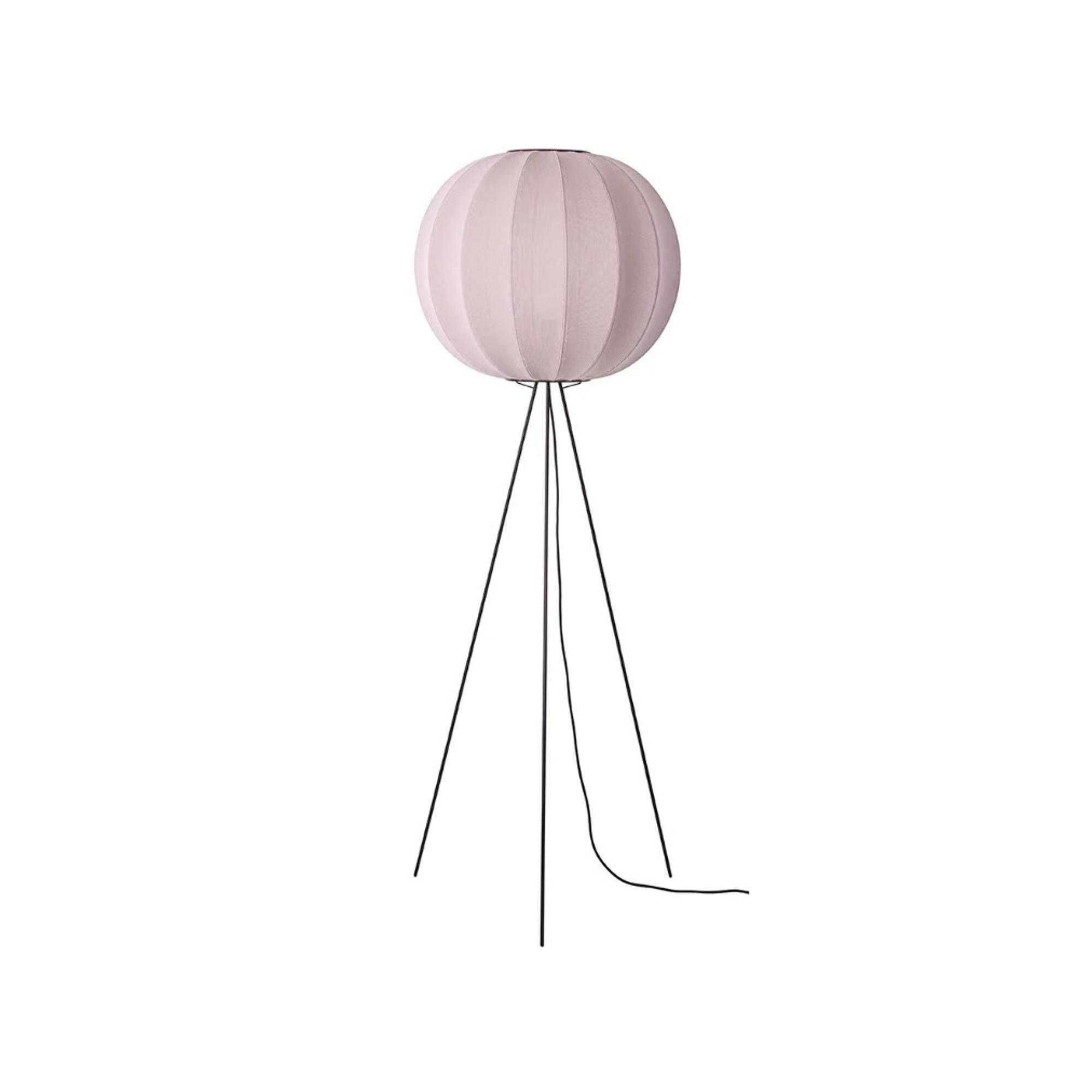 Made By Hand Knit-Wit Round Floor lamp High Ø60 Pink