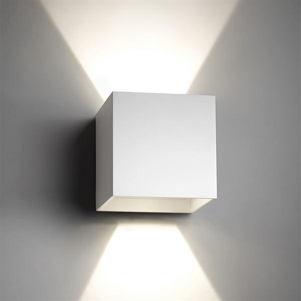 Light-Point BOX UP/DOWN LED Væglampe Hvid
