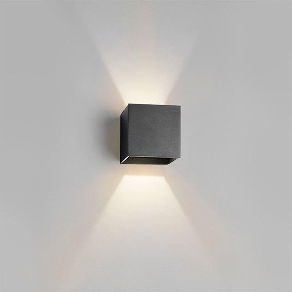 Light-Point MINI BOX UP/DOWN LED Væglampe Sort