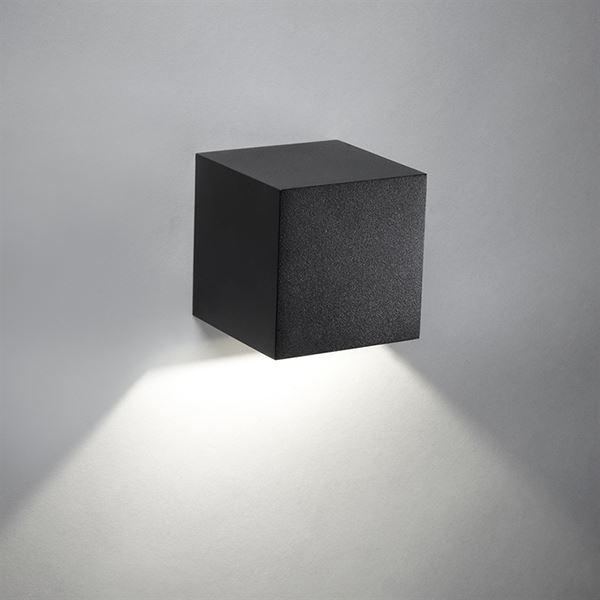 Light-Point BOX MINI DOWN LED Vegglampe Sort