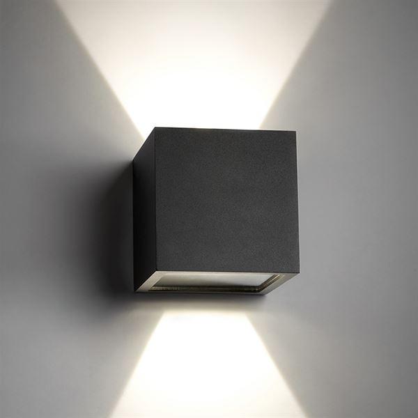 Light-Point CUBE LED Udendørslampe Sort