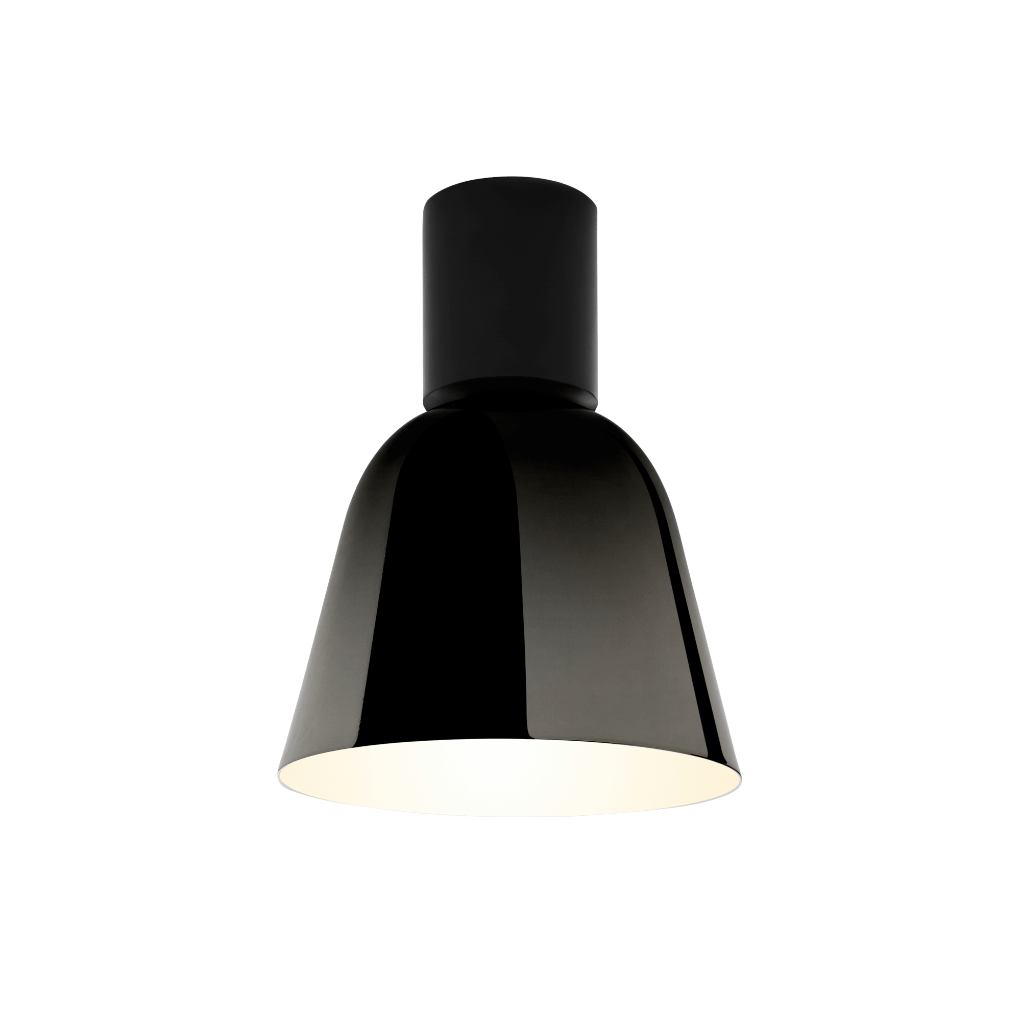 Parachilna Lighto C GR Lámpara de Techo Negro Mate/Cromo Negro