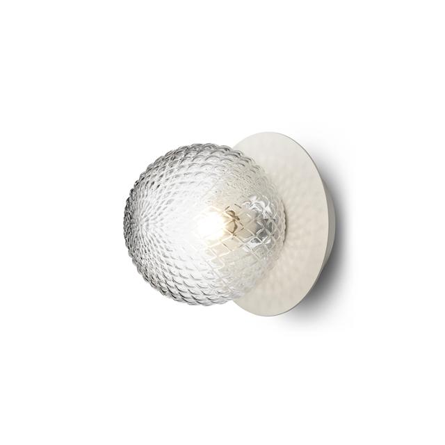 Nuura Liila 1 Limited Edition Vägglampa Liten Beige/Optik Klar