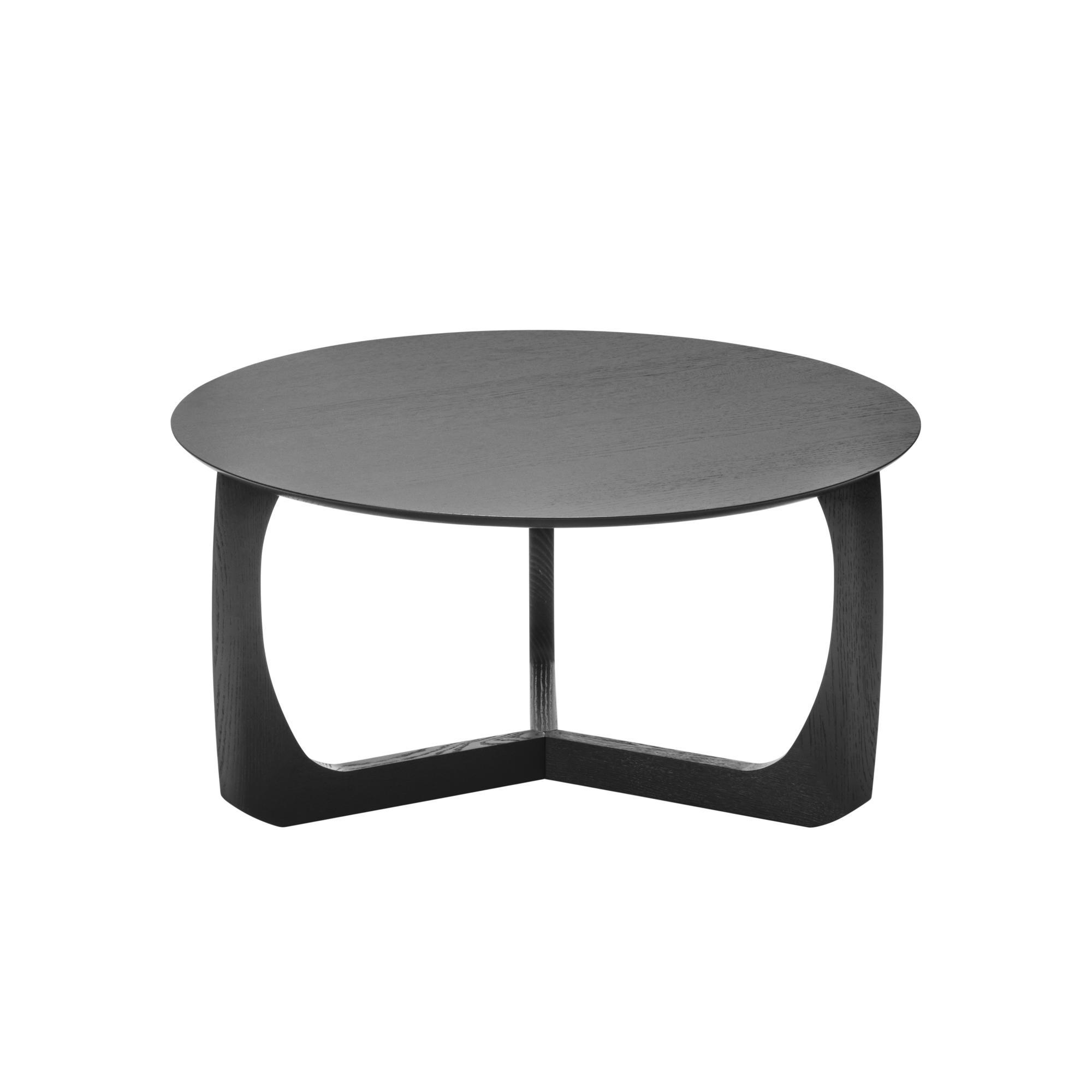 Møbel Copenhagen Lili -sohvapöytä Medium Black Lacked Ash