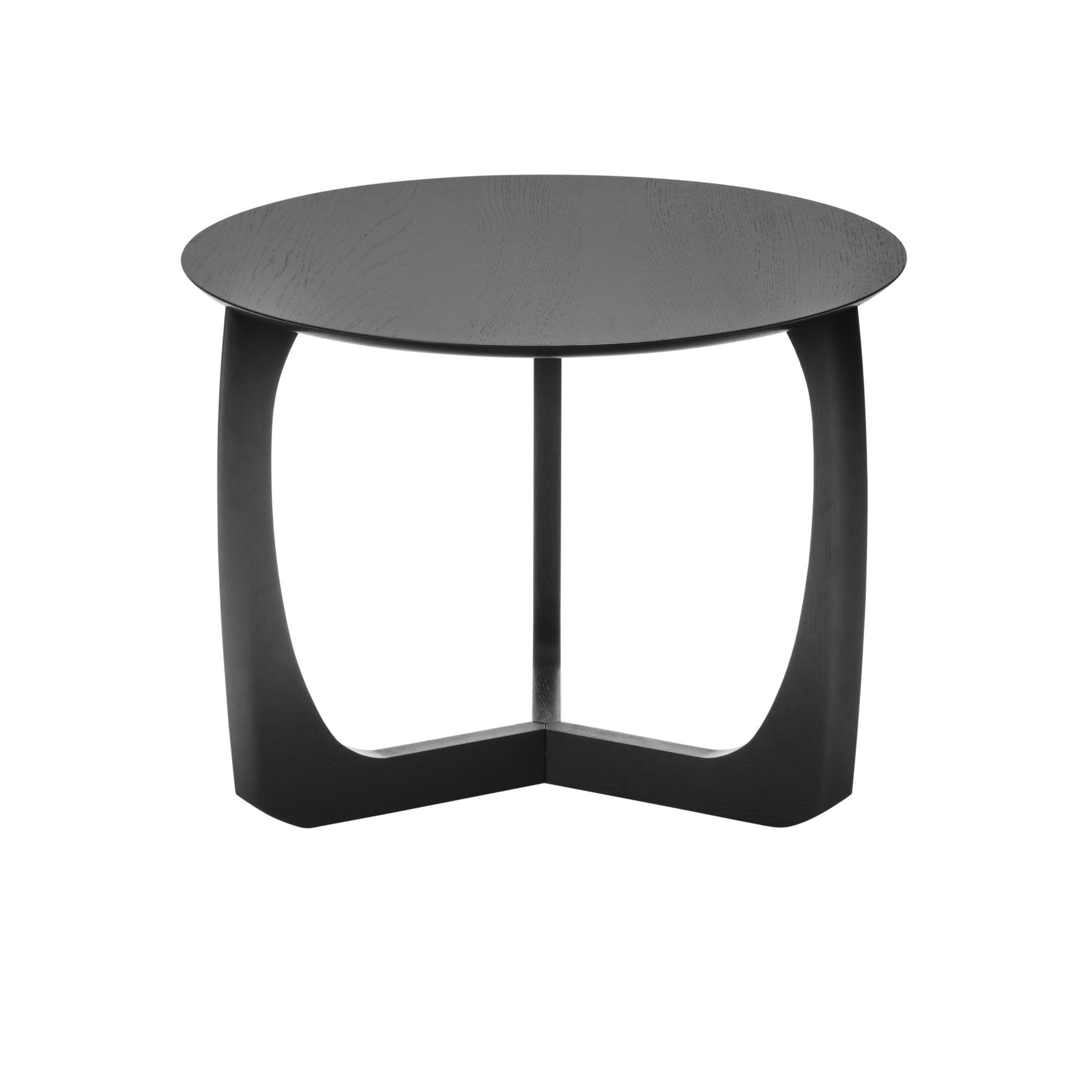 Møbel Copenhagen Lili Coffee Table Small Black Lacquered Ash