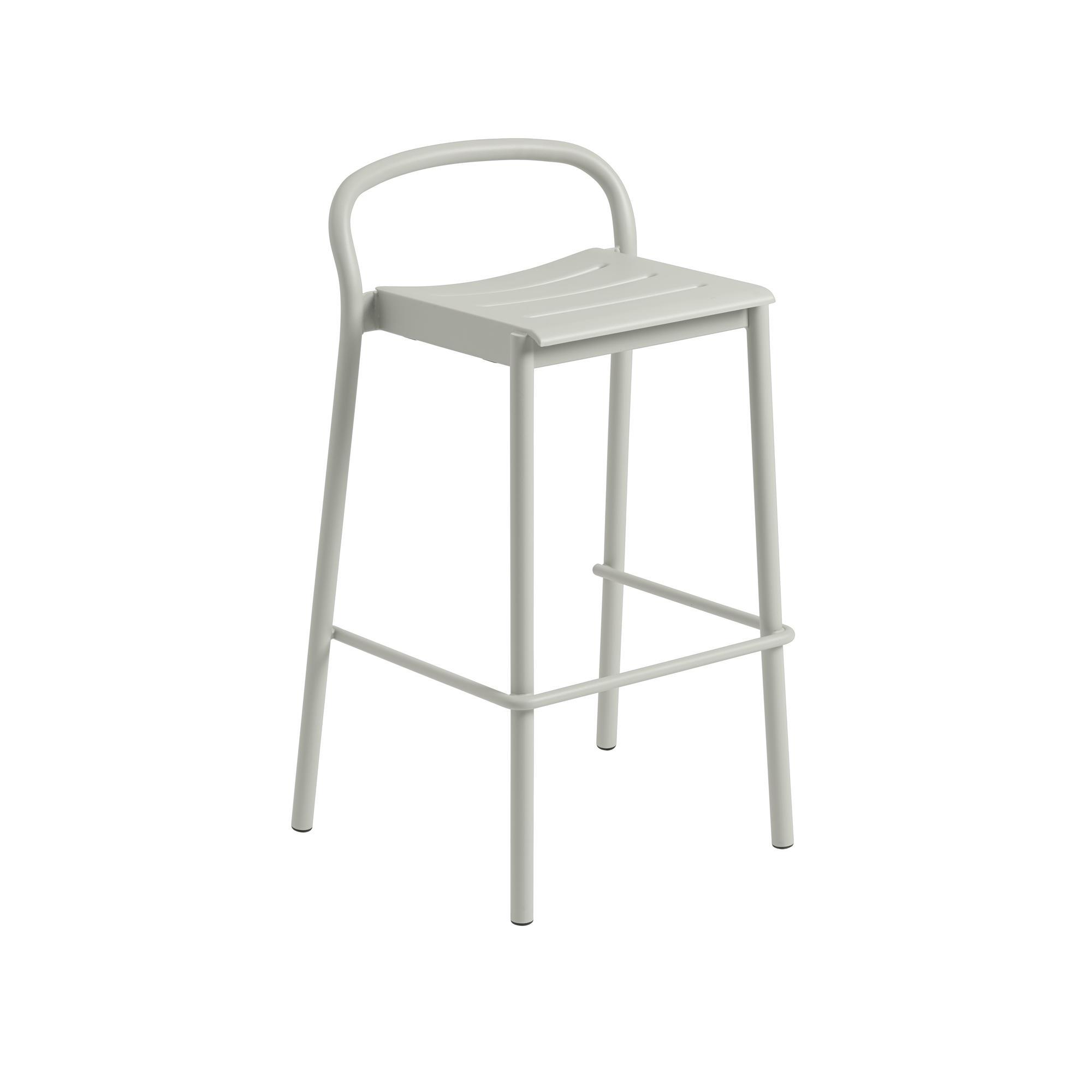 Muuto Linear Steel baarijakkara 75 cm harmaa