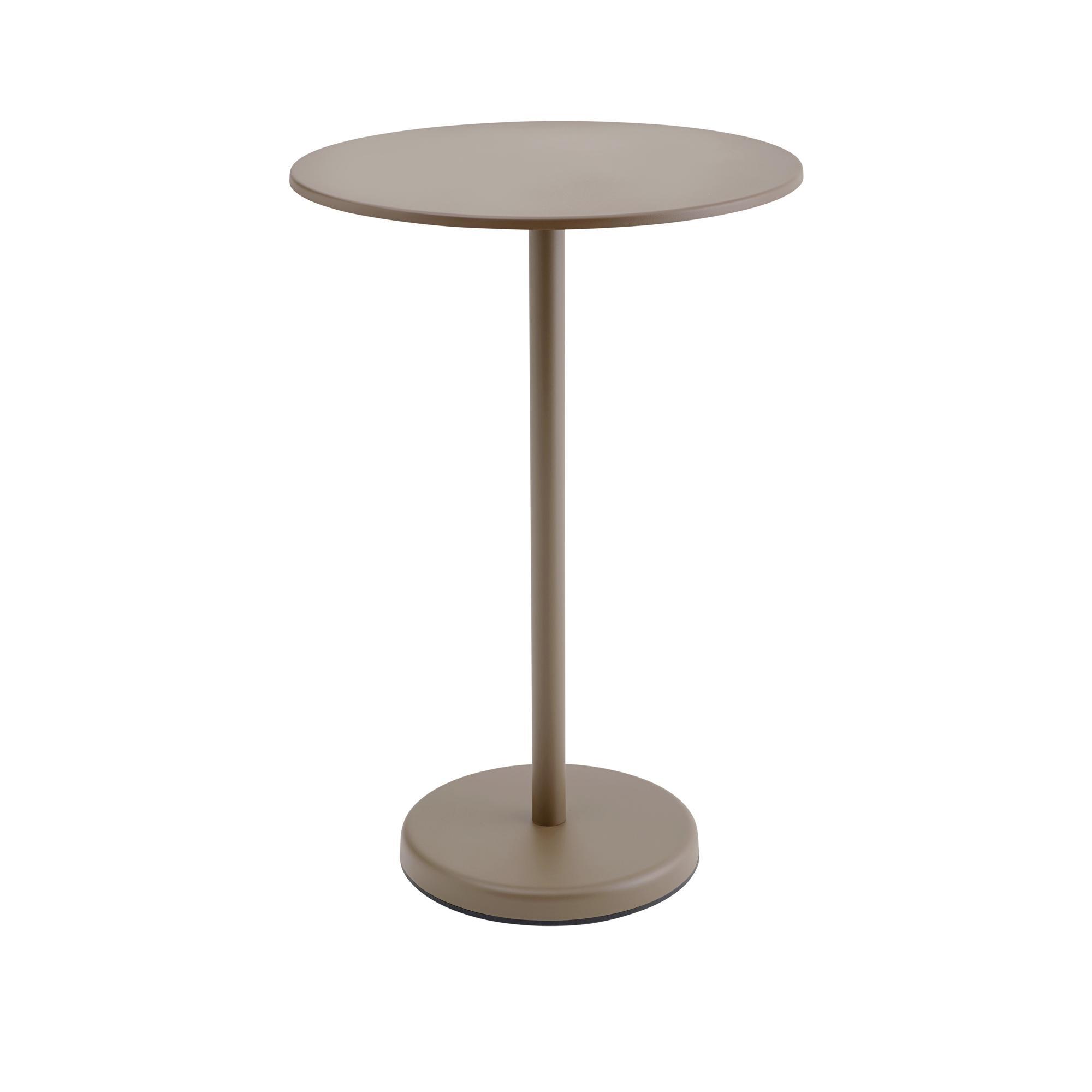 Muuto Linear Steel Café Garden Table 70x105 Taupe