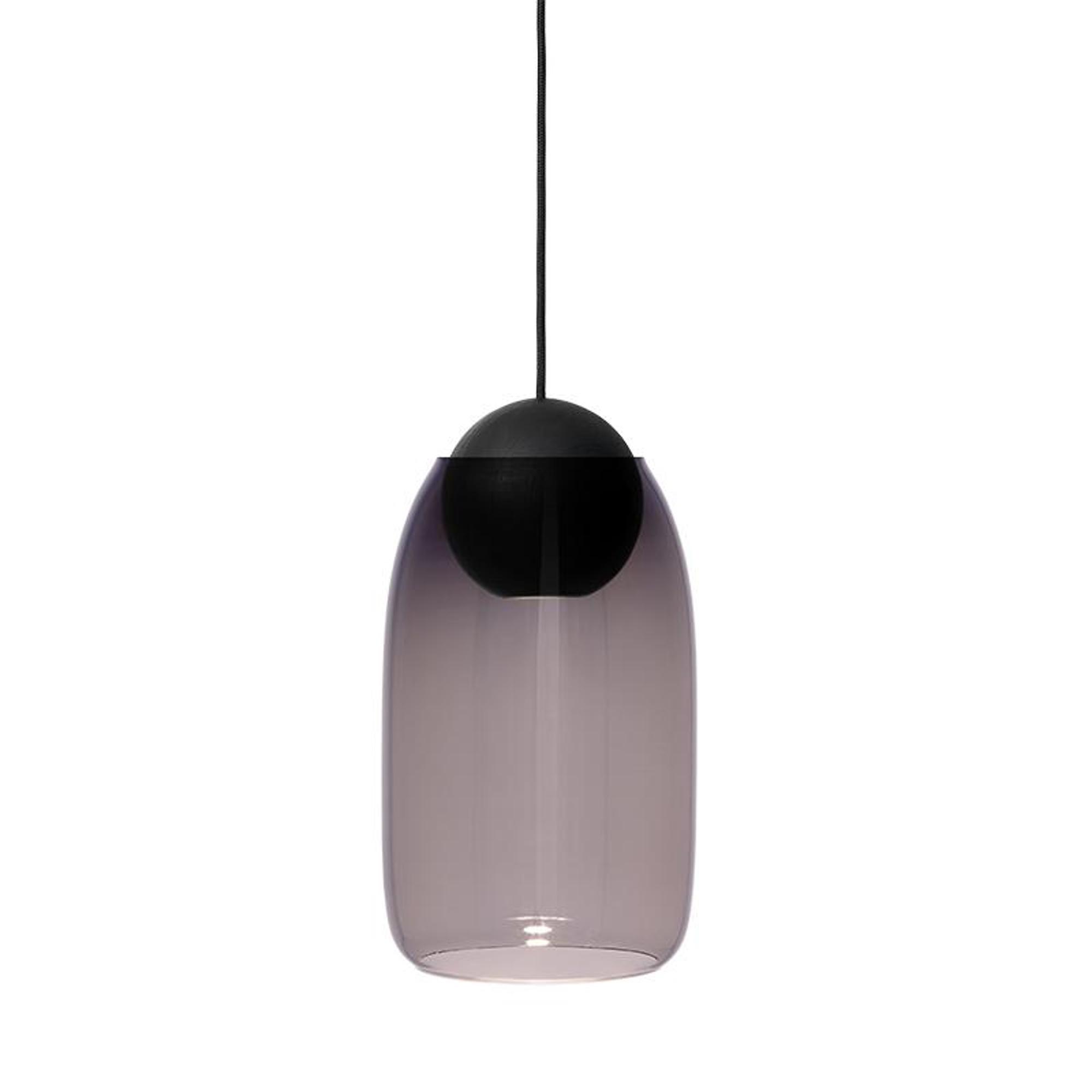 Mater Liuku Suspension Boule Noir Tilleul/Violet