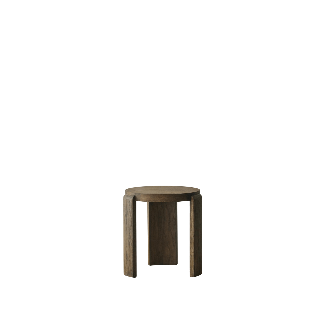 Sgabello Spina Louise Roe in rovere affumicato