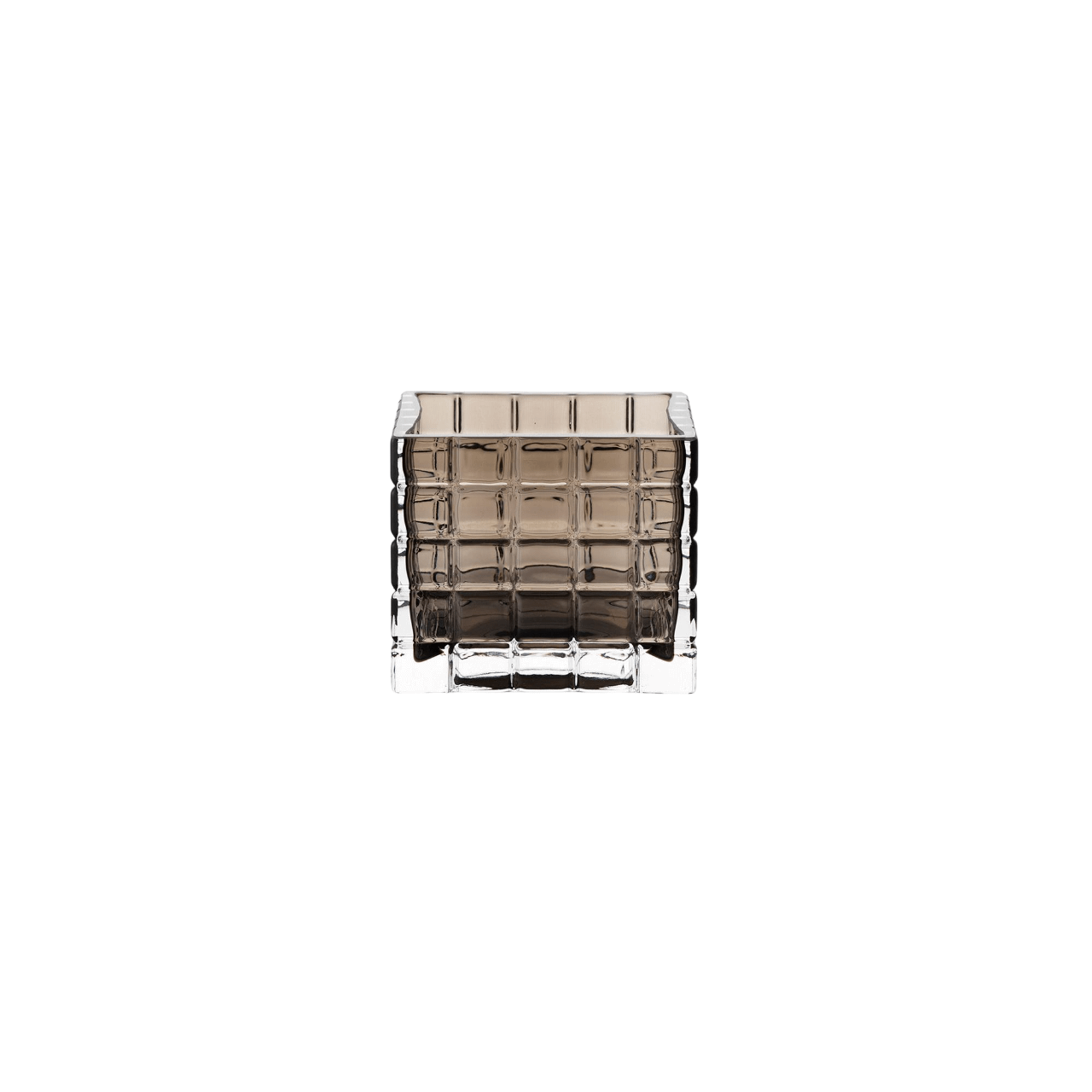 Portavelas Louise Roe City Light 1, color humo