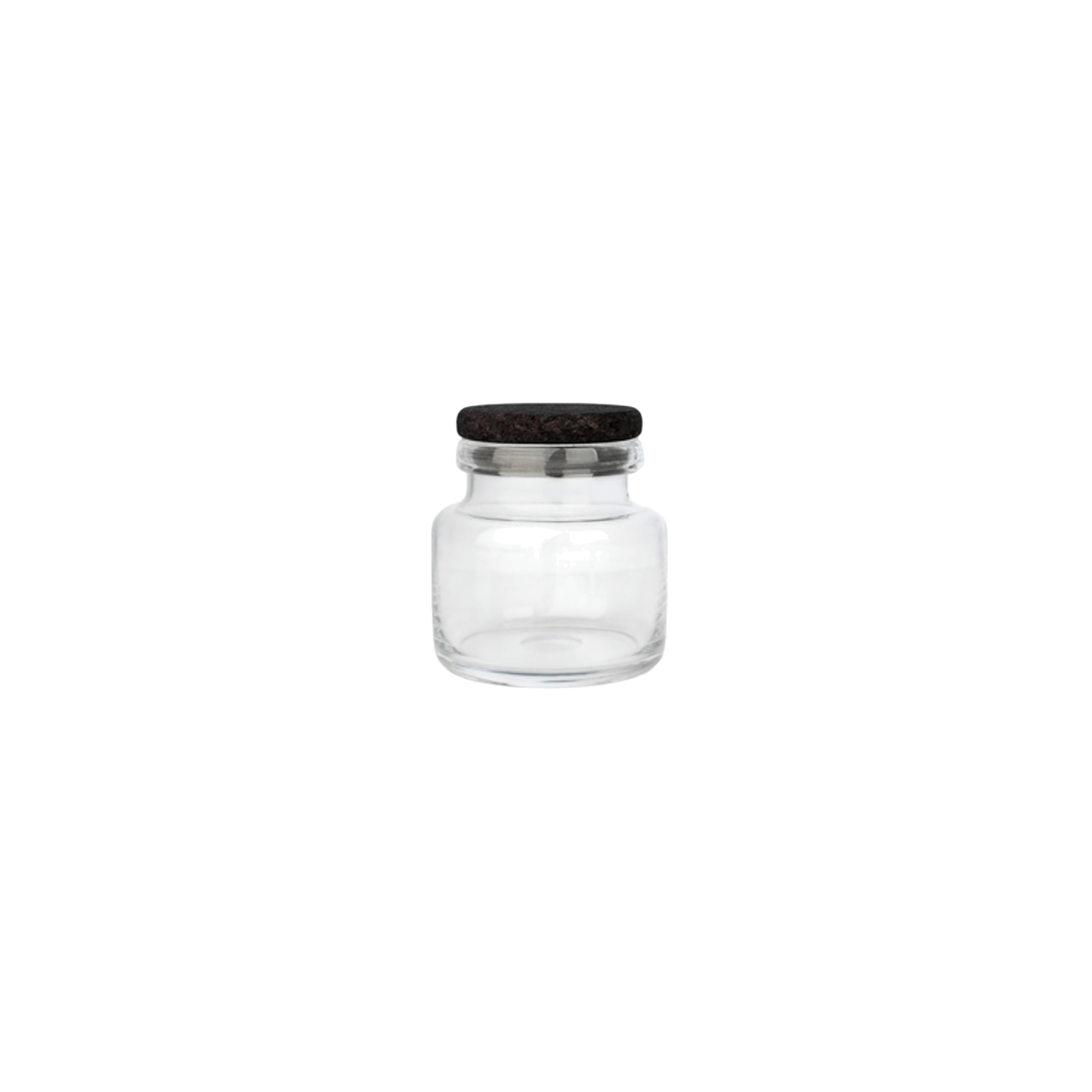 Louise Roe Verner Glass Container H13 Clear
