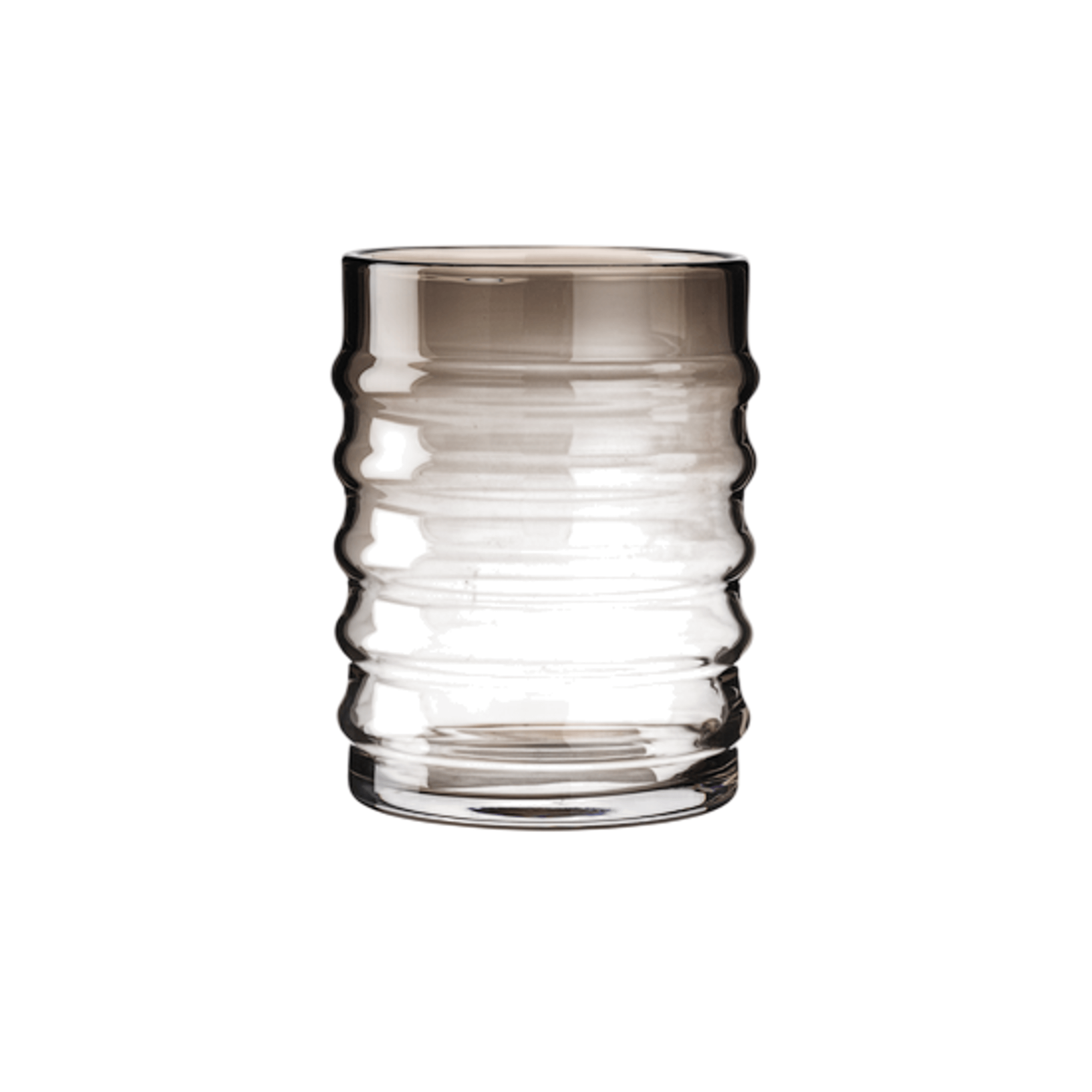 Vaso Wilma di Louise Roe Ø15 Fumo