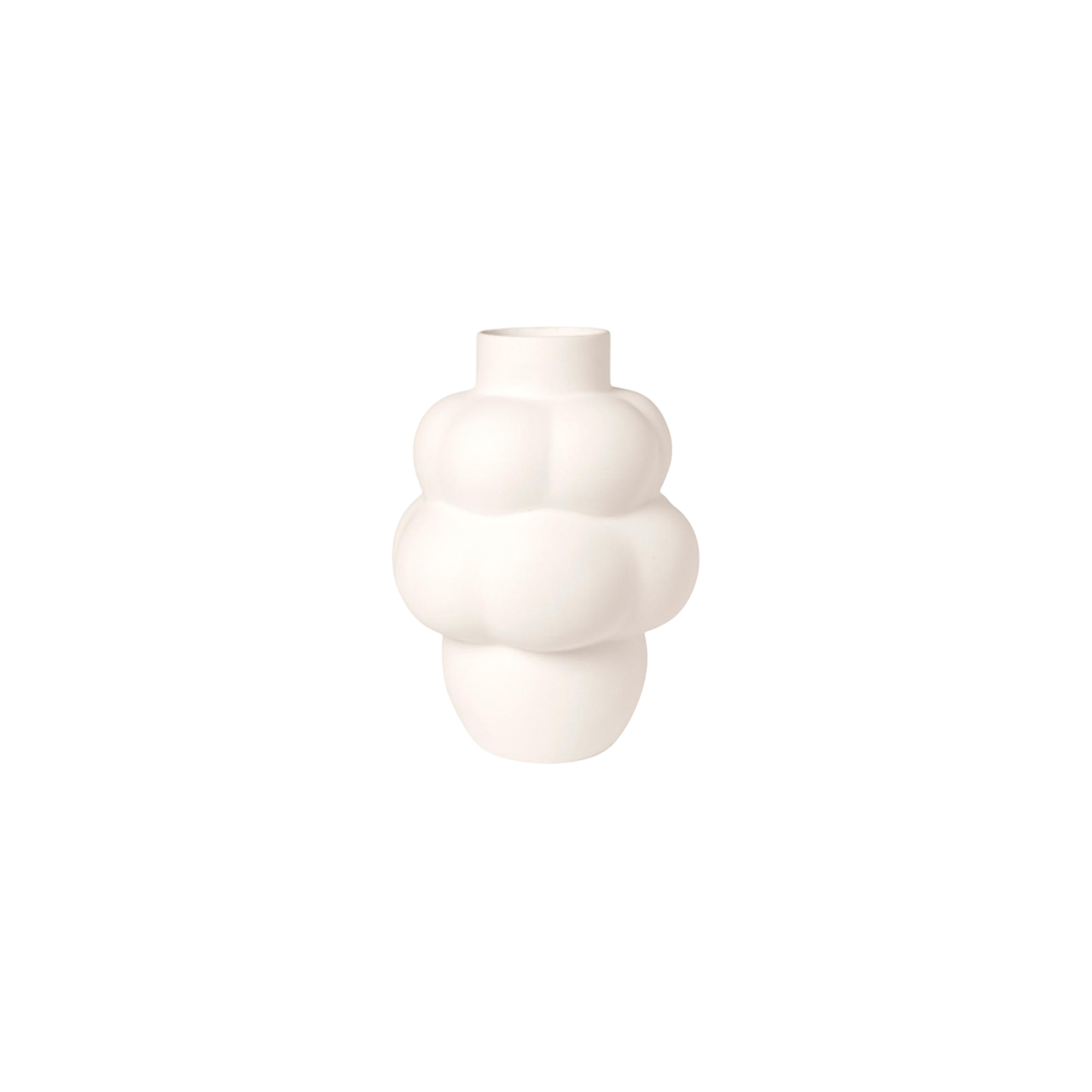 Louise Roe Balloon 04 Vaas Petit Raw White