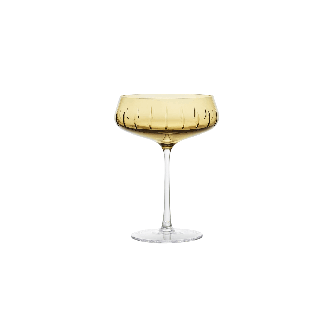 Louise Roe Champagne Coupe Cut , 4 kpl, meripihkanvärisiä