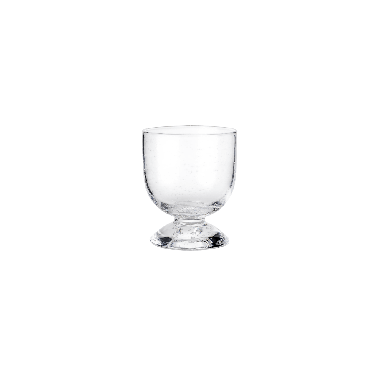 Louise Roe Bubble Water Glass Low 270ml Clear/Bubbles