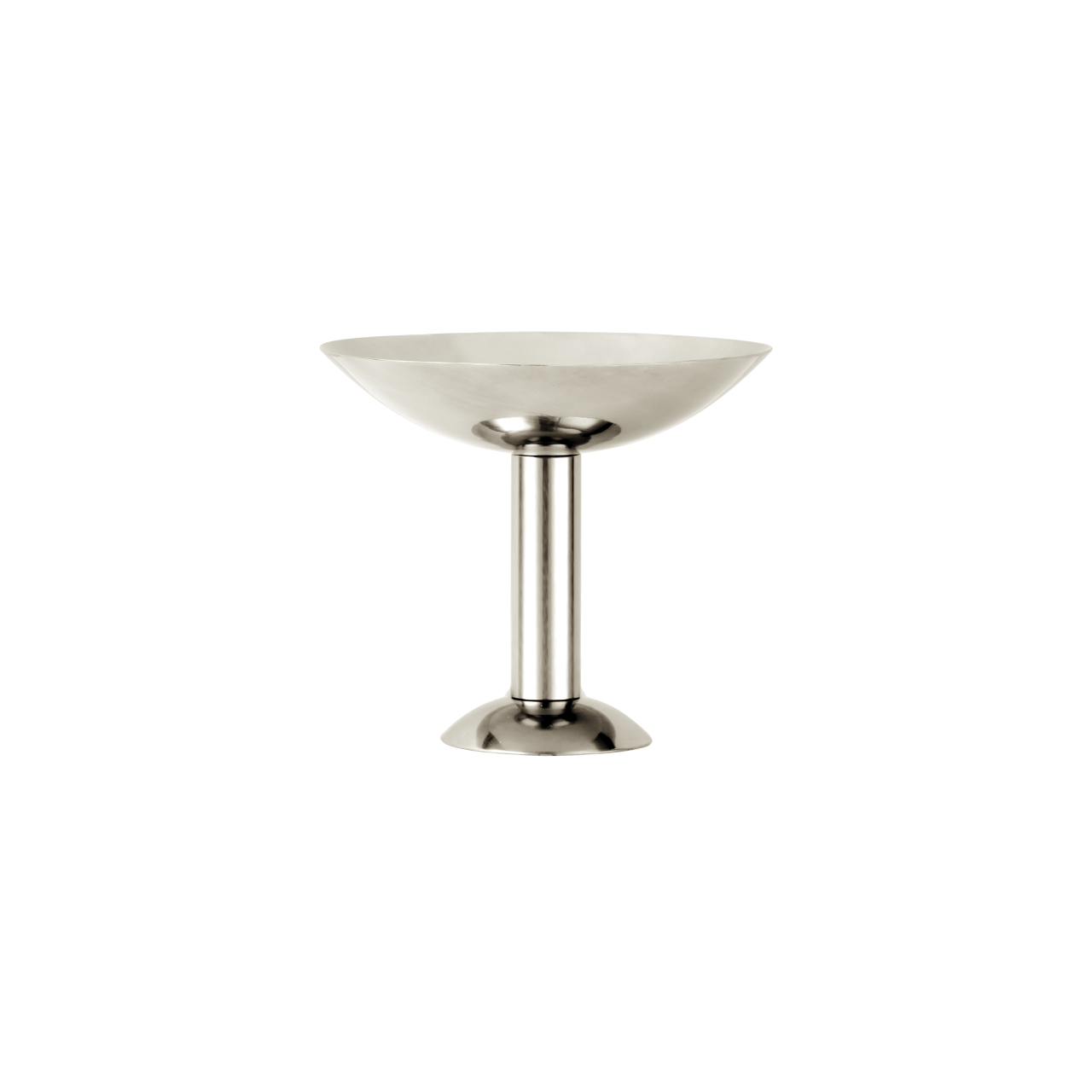 Louise Roe Champagnerglas aus Metall, hoch, 130 ml, Edelstahl