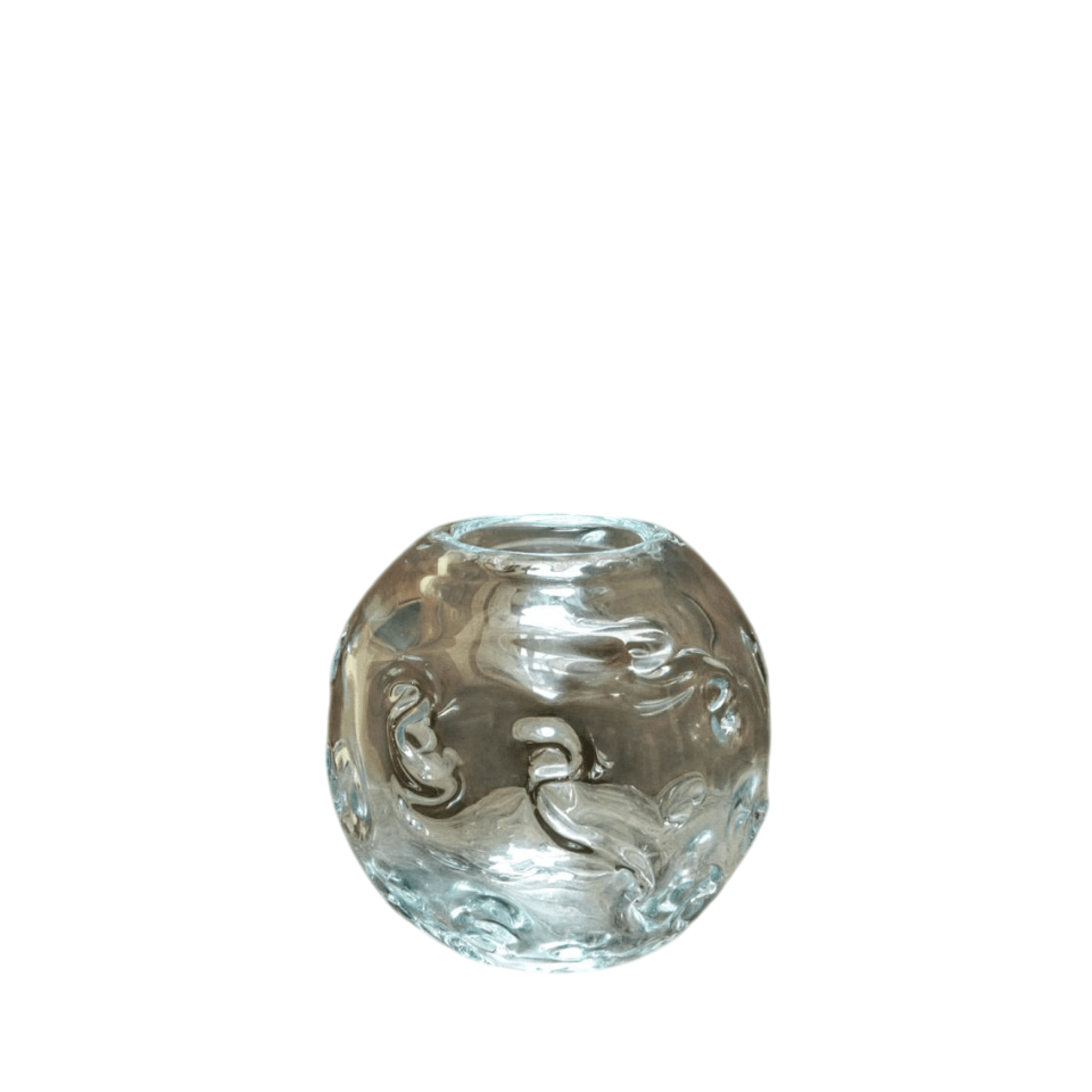 Louise Roe SR Vintage Glass Vase Przezroczysty