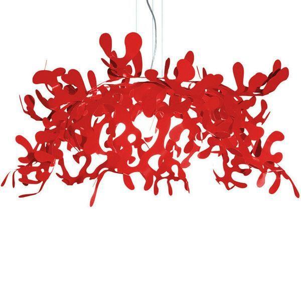 Lumen Center Italia SuperLeaves Rot Pendelleuchte
