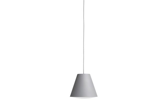 Hay Sinker hanglamp LED small grijs, 4 meter snoer