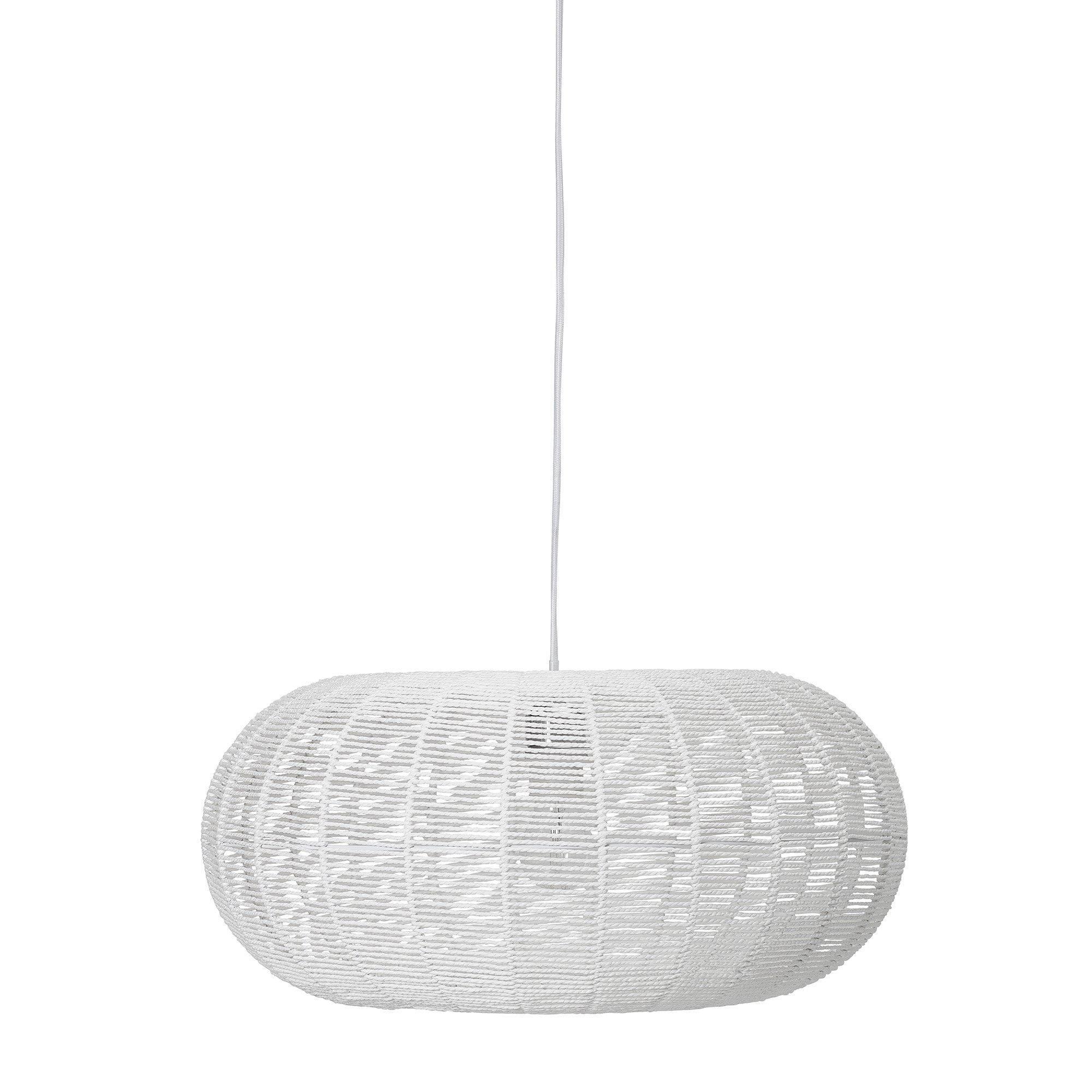 Bloomingville Pendant Lamp, White, Paper Iron, Paper
