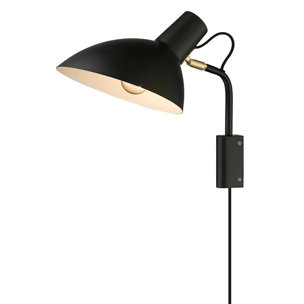 Halo Design Metropole Wall Lamp Black