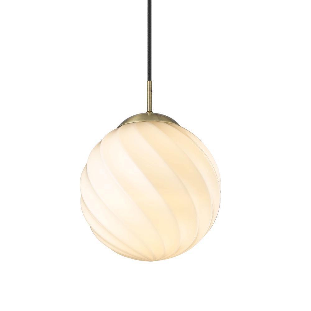 Halo Design Twist Suspension Ø25 Boule Antique/Laiton