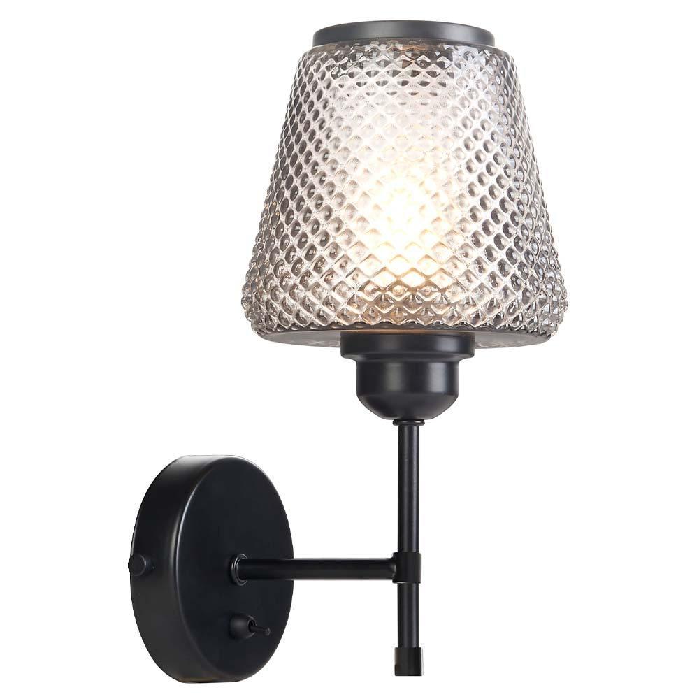 Halo Design DAMN FASHIONISTA Wall Ã˜15 Black/Smoke