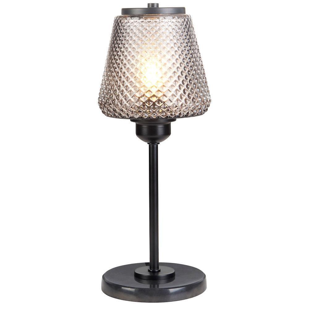 Halo Design DAMN FASHIONISTA Table Ã˜15 Black/Smoke