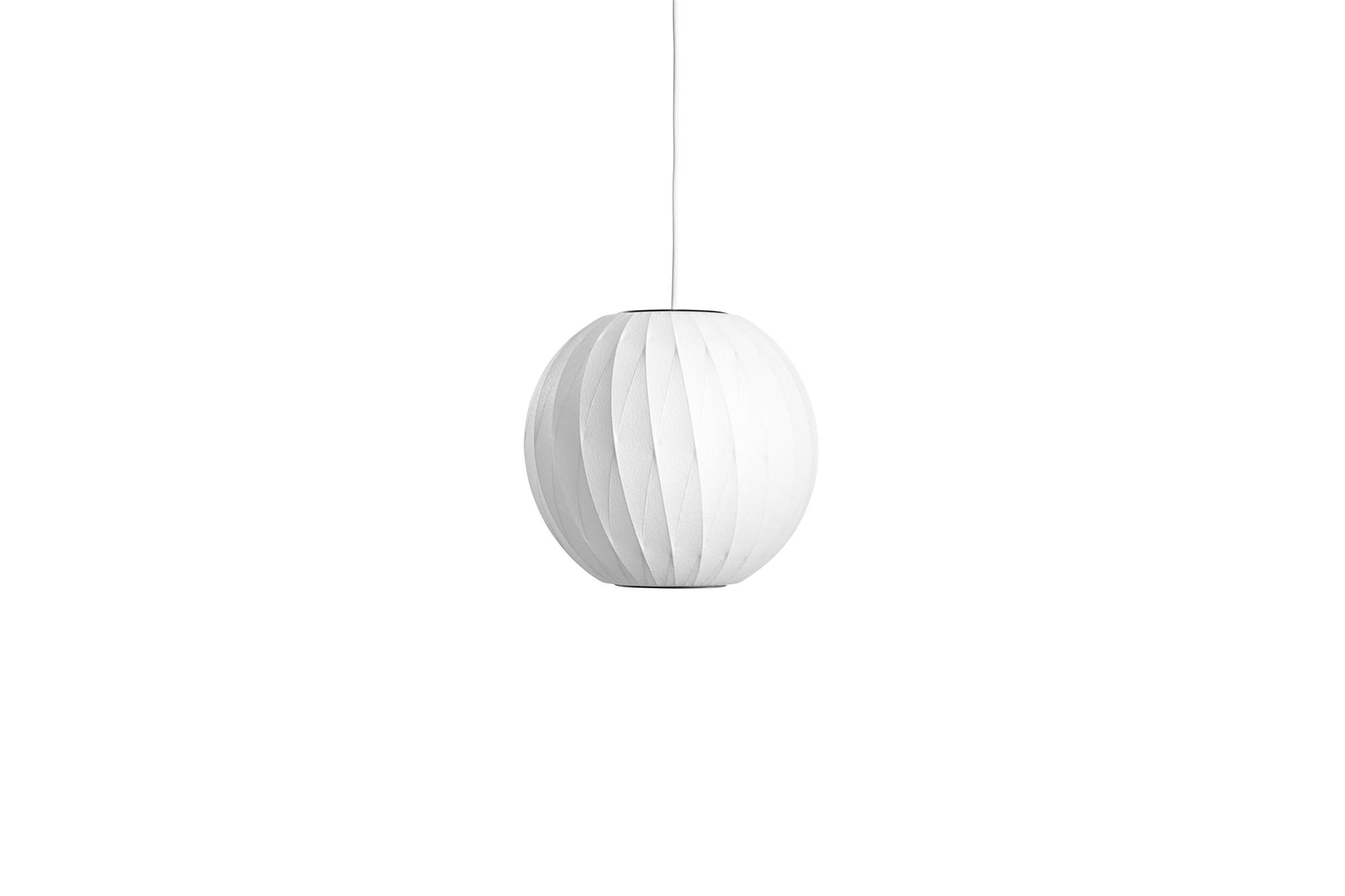 HAY Nelson Ball Crisscross Bubble Lampadario Bianco Piccolo