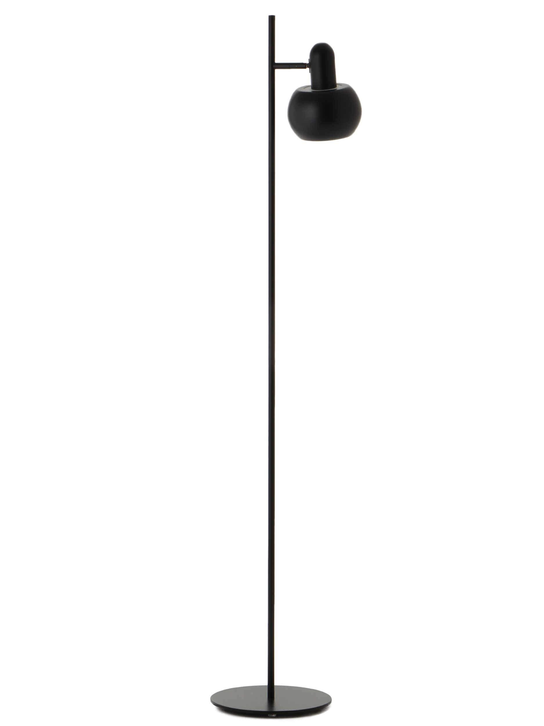 Frandsen BF20 Enkele Vloerlamp Mat Zwart