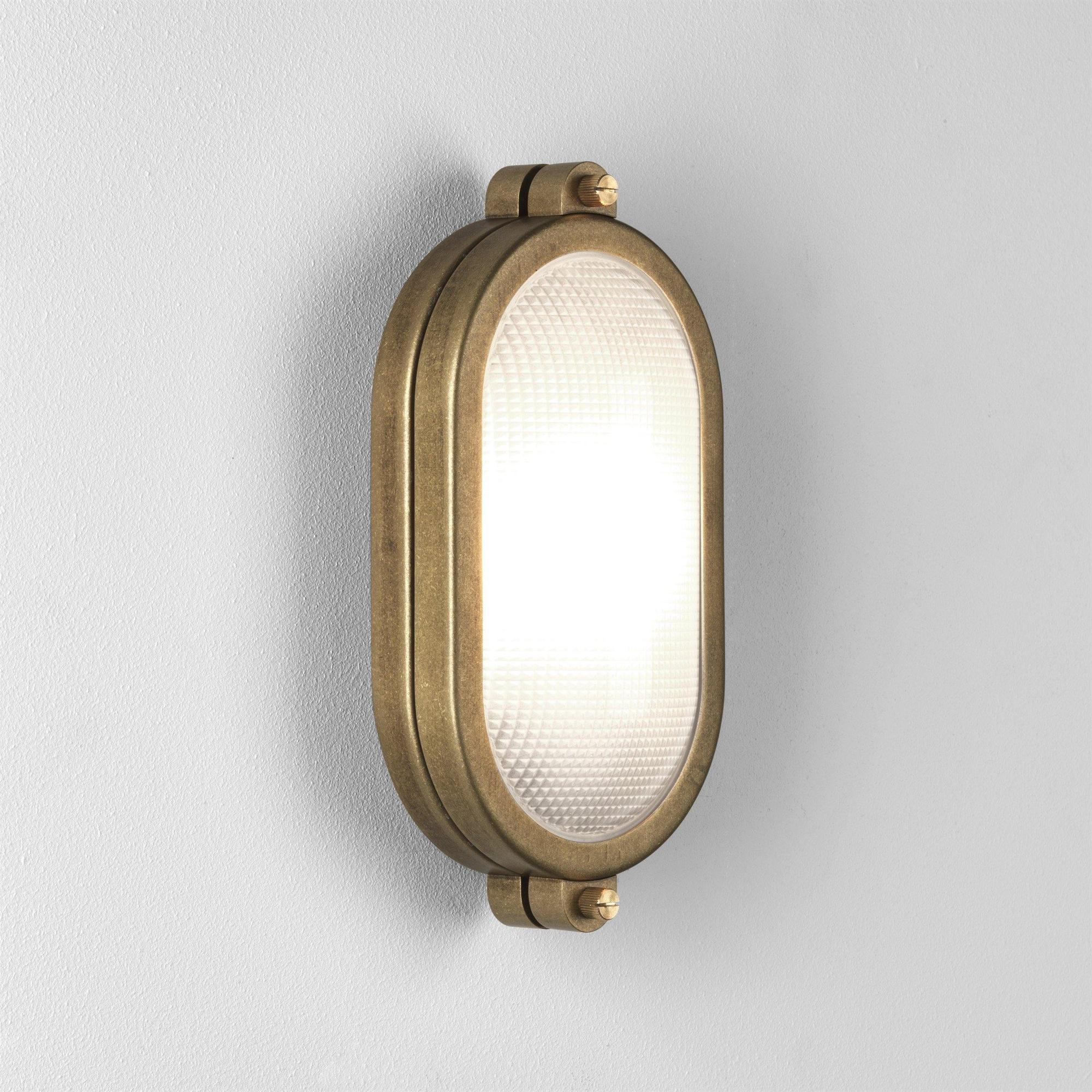 Astro Malibu Oval Coastal Brass