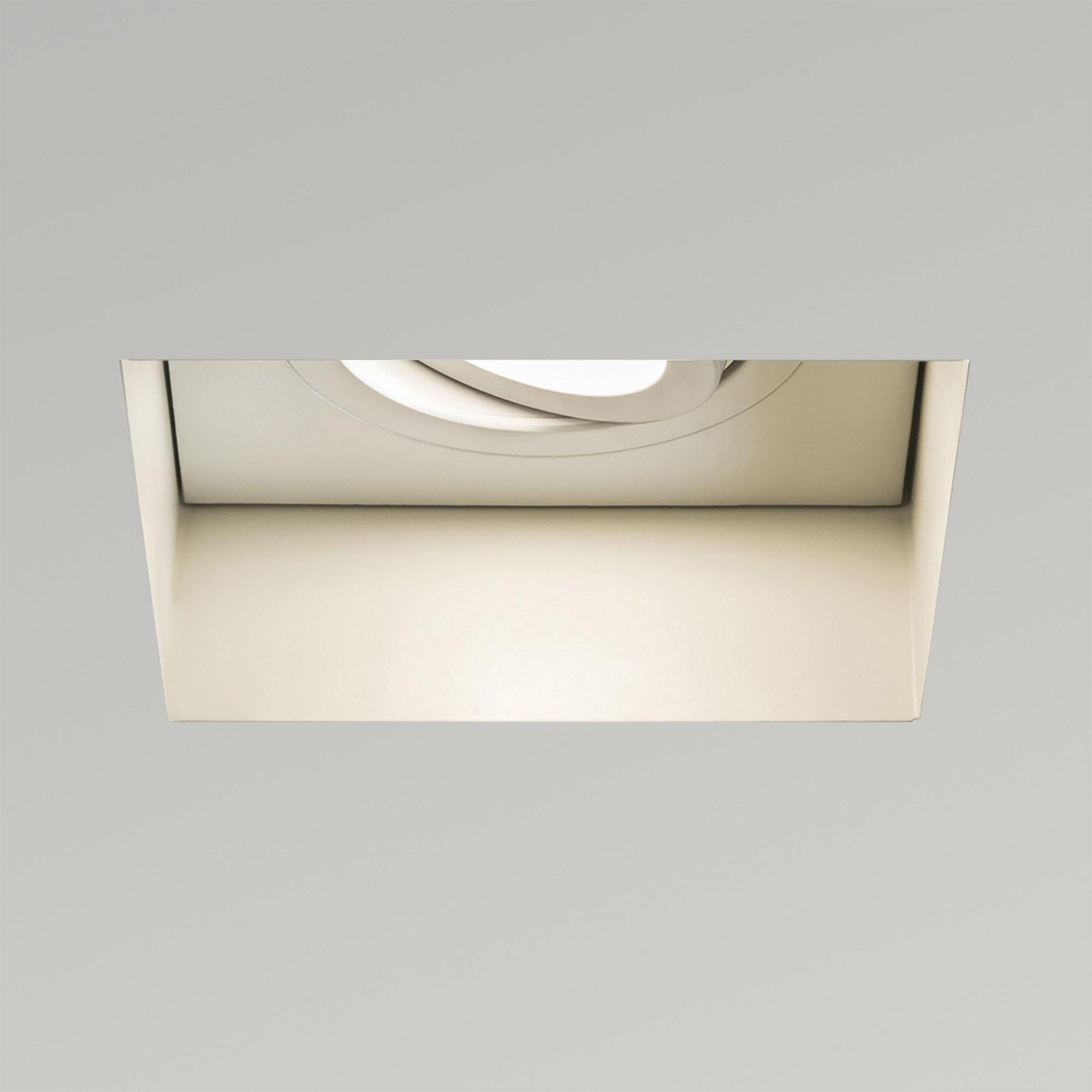 Astro Trimless Square Adjustable Spotlight White