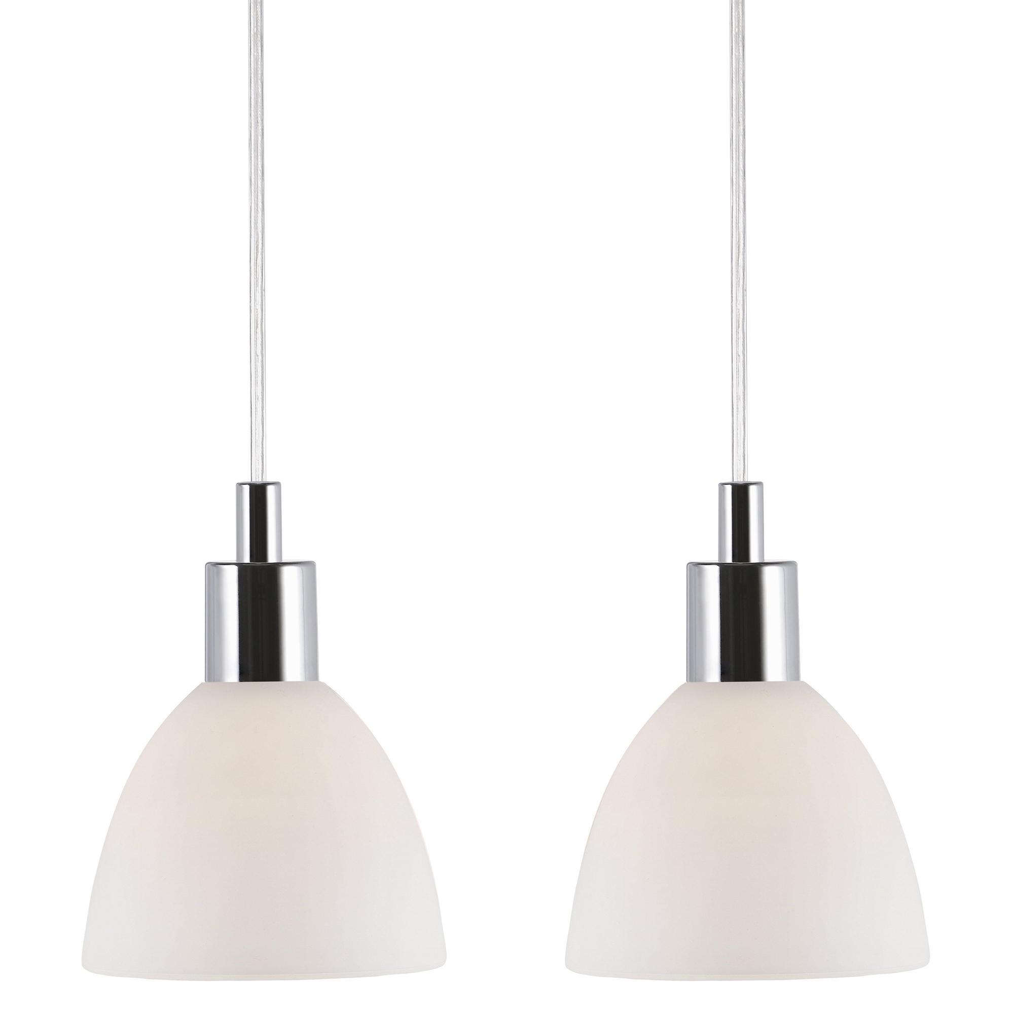 Nordlux Ray 2-Kit Pendant Opal/Chrome