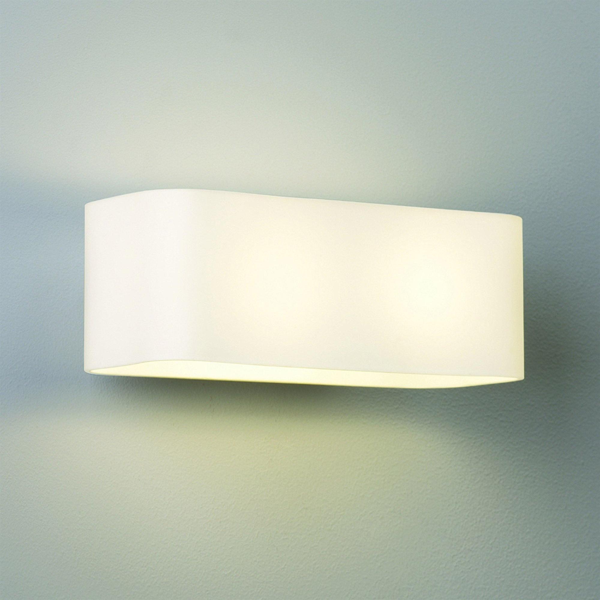 Astro Obround White Glass