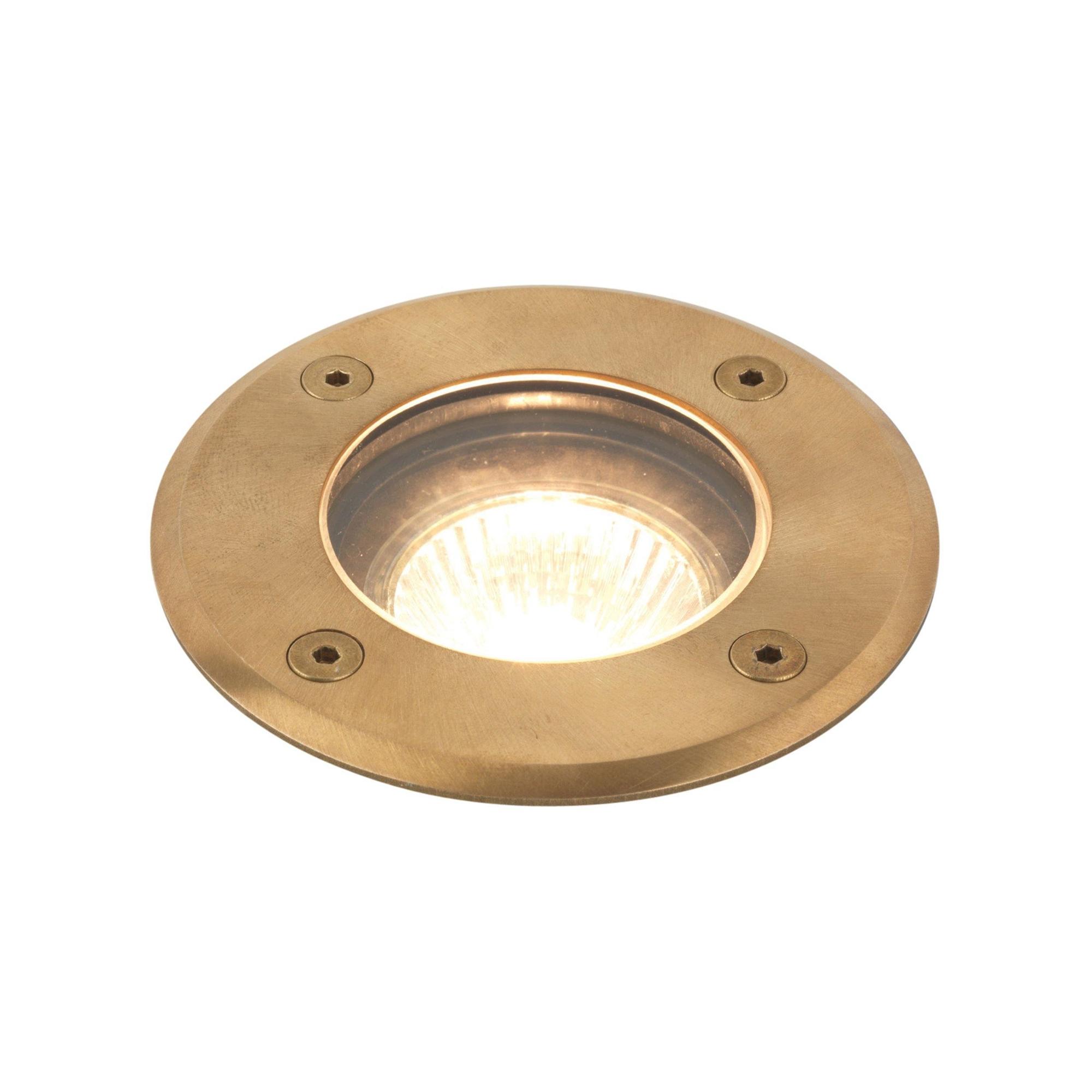 Astro Gramos Round Coastal Natural Brass