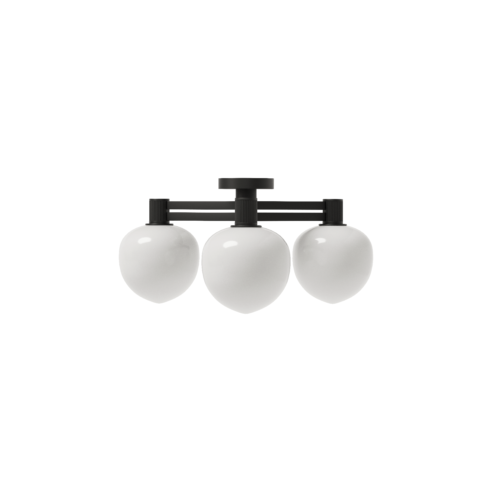 LYFA MEMOIR 120 III Ceiling Light Black/ Opal