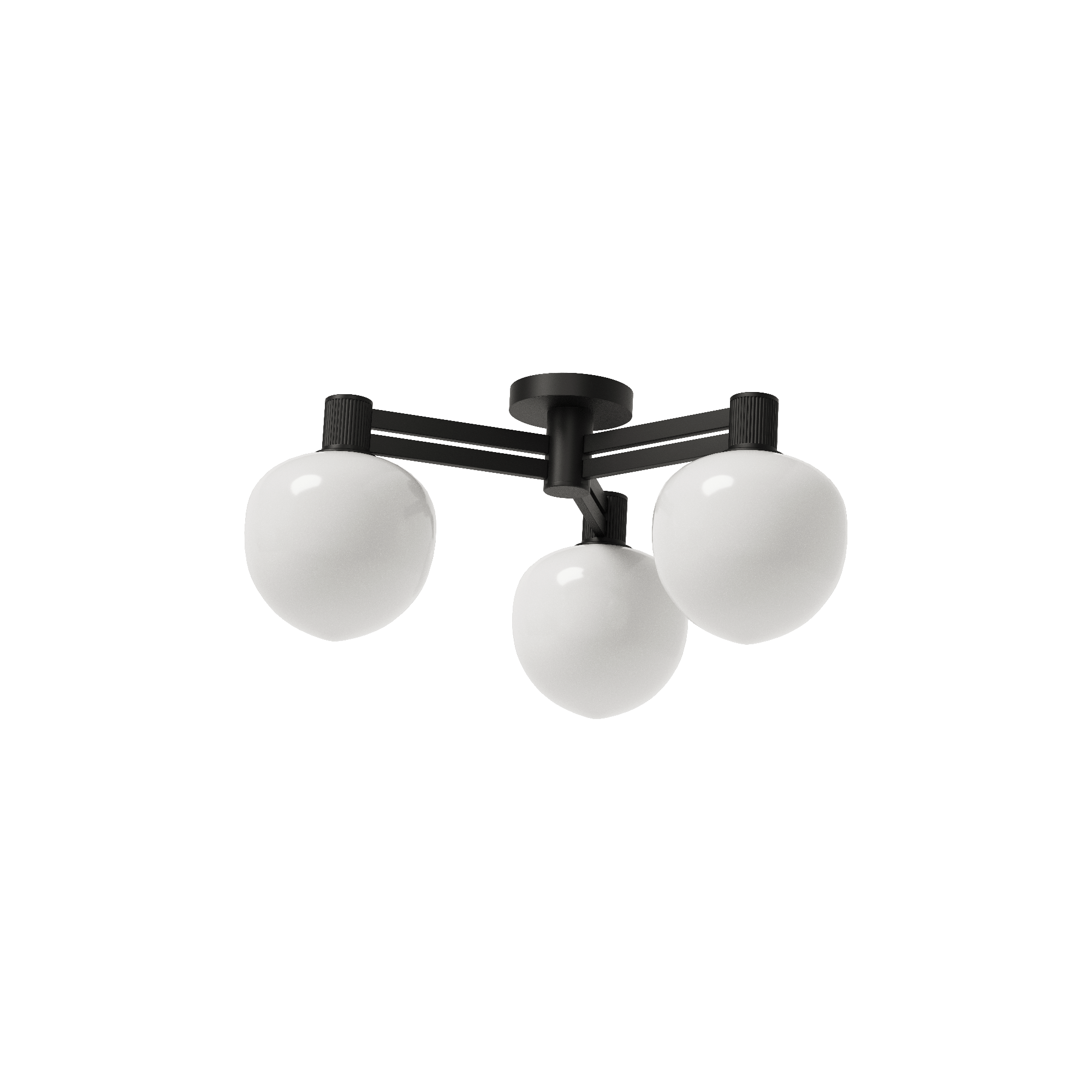 LYFA MEMOIR 120 III Ceiling Light Black/ Opal