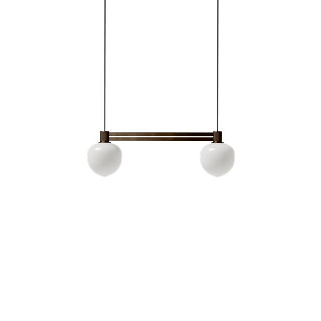 LYFA MEMOR SIDE FOR SIDE 120 Taklampe i Bronse