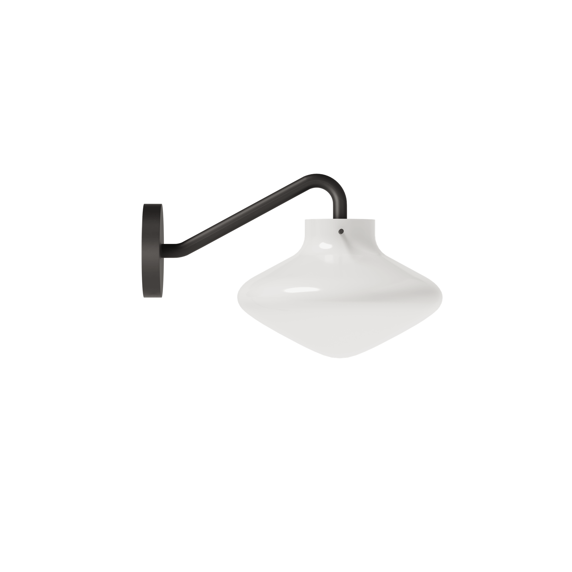 LYFA REPOSE 175 Wall Lamp Black/ Opal