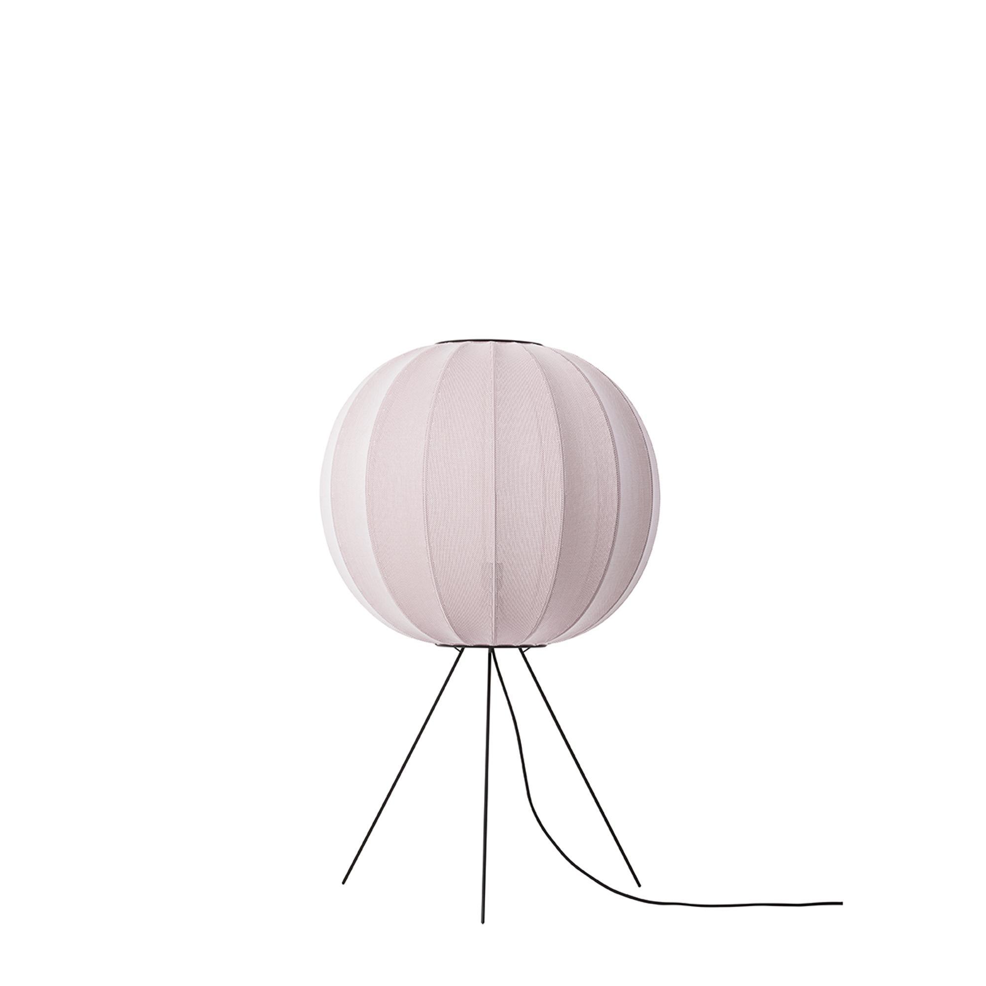 Made By Hand Knit-Wit Round Floor lamp Ø60 Medium Pink
