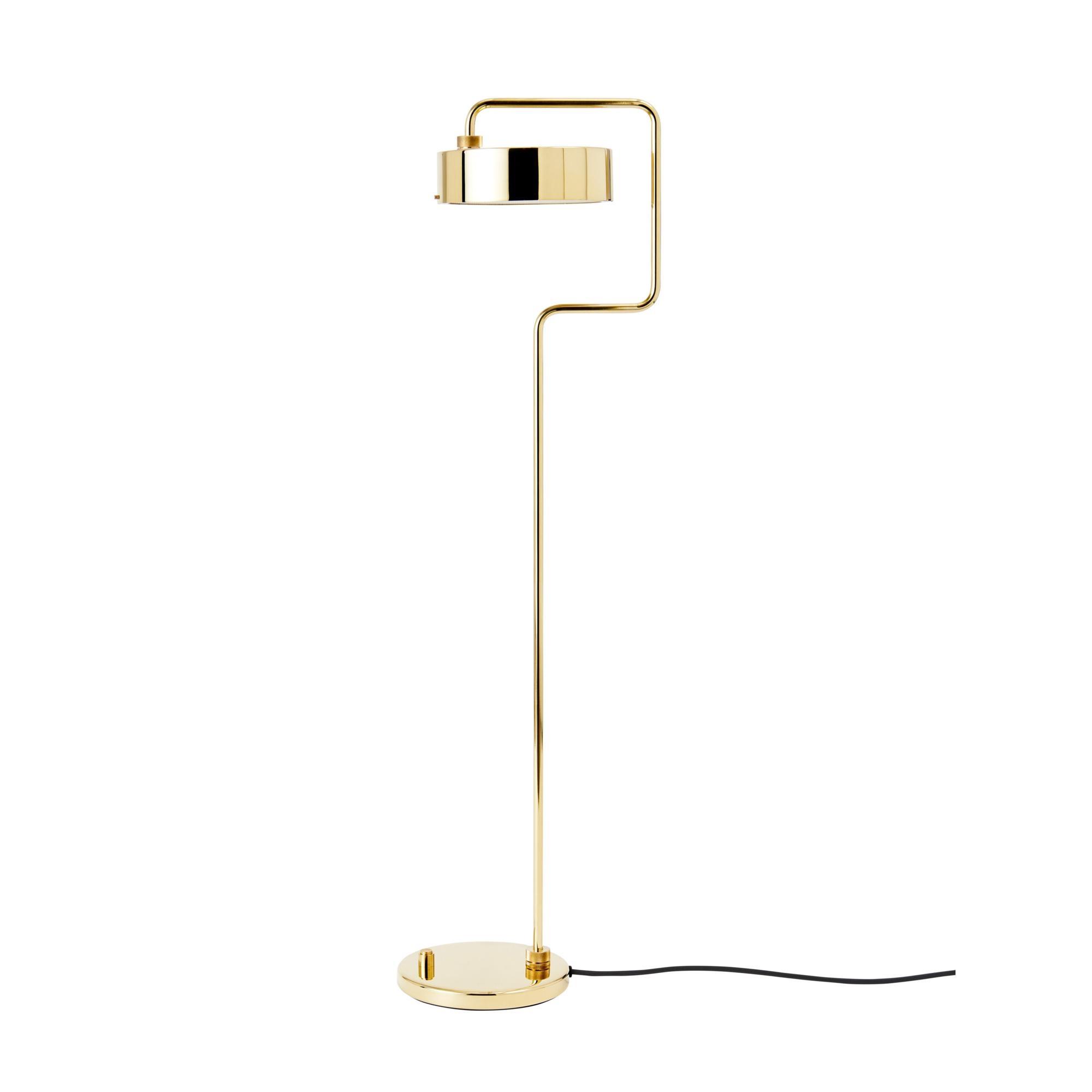 Made By Hand Petite Machine Floor Lamp 01 Brass