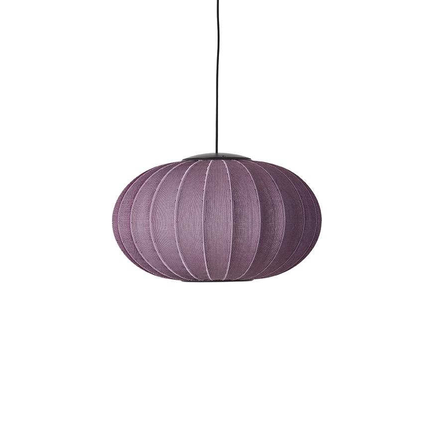 Made By Hand Knit-Wit Ovale Hanglamp Ø57 Burgundy LED