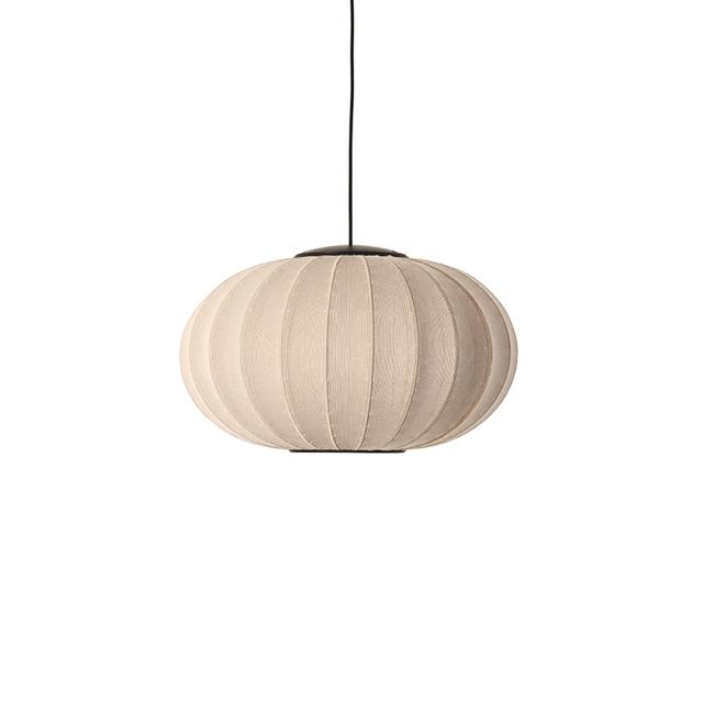 Made By Hand Knit-Wit Oval Pendel Ø57 Sand Stone LED