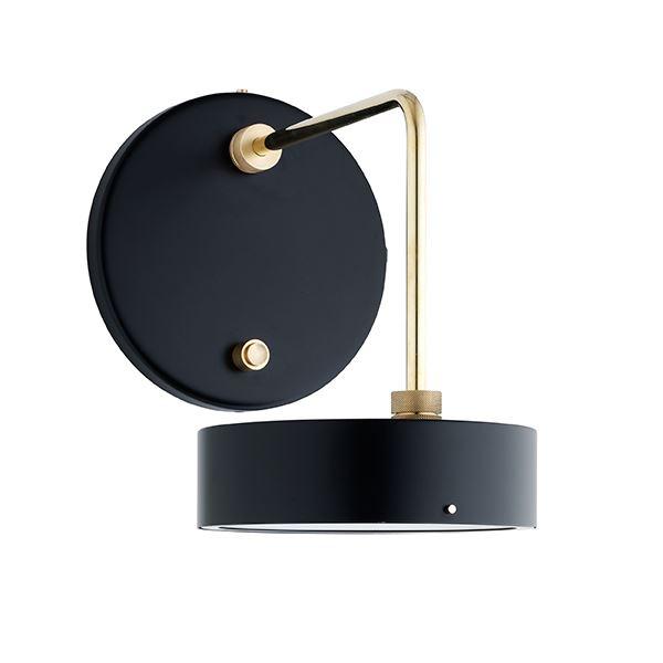 Made By Hand Petite Machine Wandleuchte 02 Schwarz