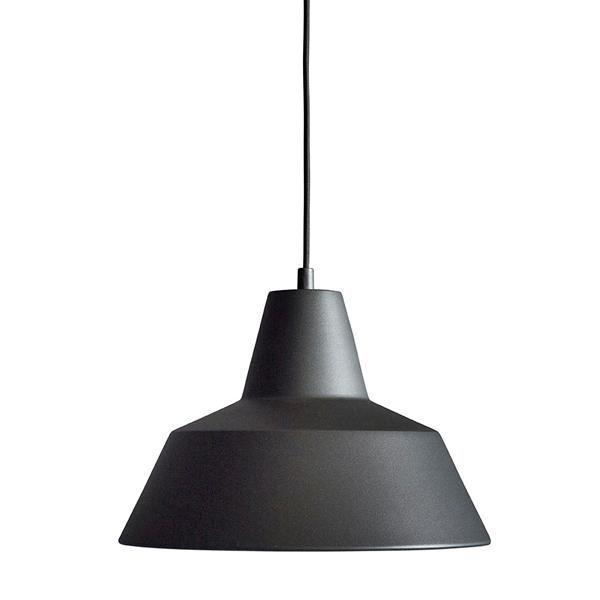 Made By Hand Værkstedslampe Pendel Antracit Sort W3