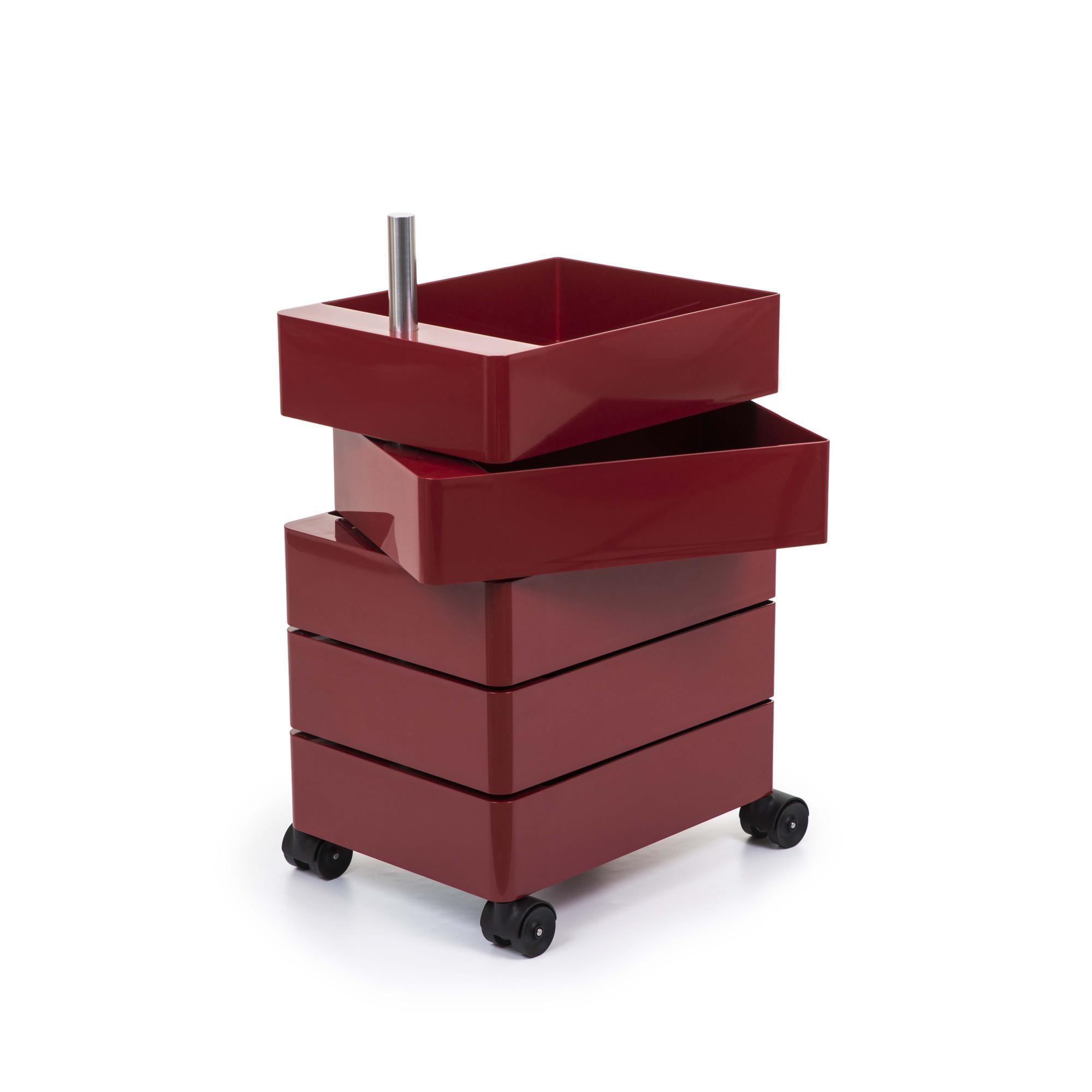 Magis 360 Container 5 Trolley Bordeaux