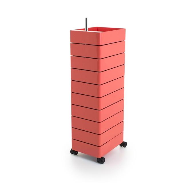 Magis 360 Container 10 Rullevogn Pink