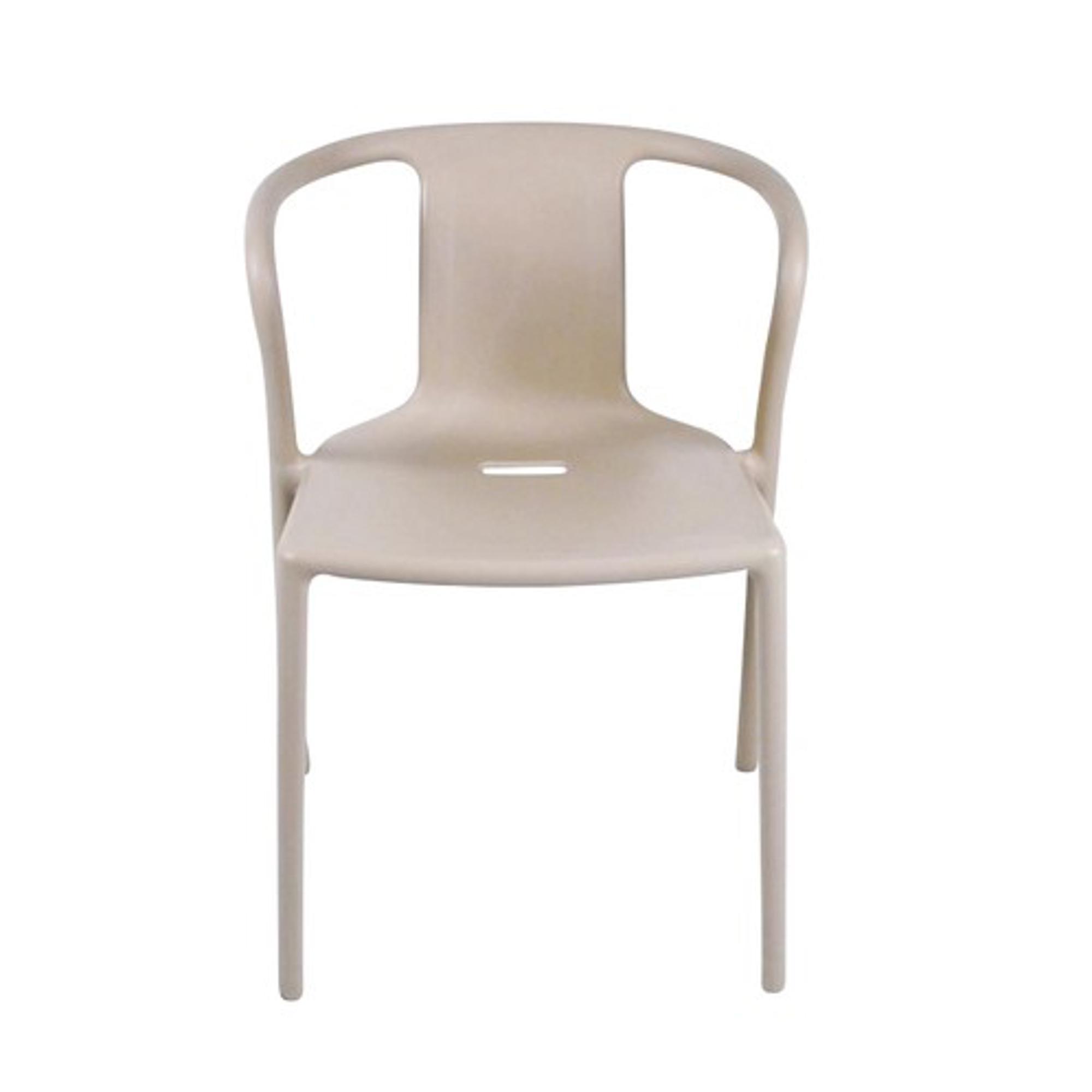 Magis Air-Armchair Sedia da Pranzo con Braccioli Beige