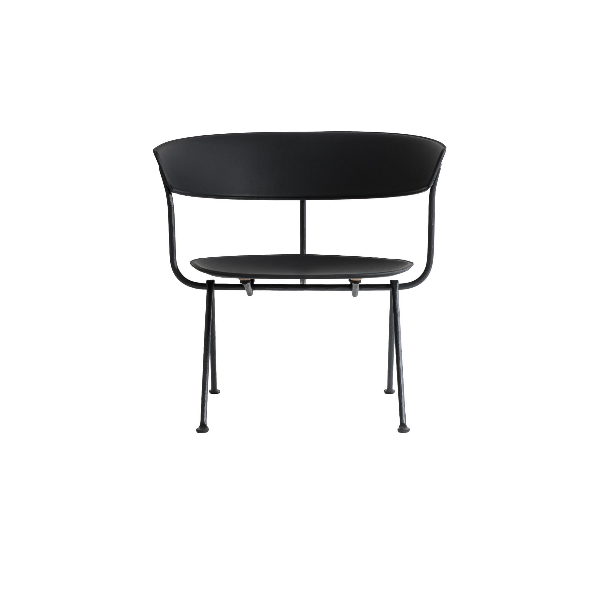 Magis Officina Armchair Anthracite/ Black Leather